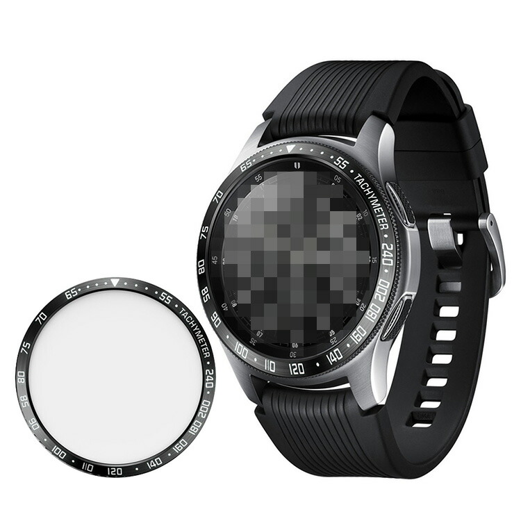 Galaxy Watch 46mm/42mm ベゼルリング 保護カバー ギャラクシー