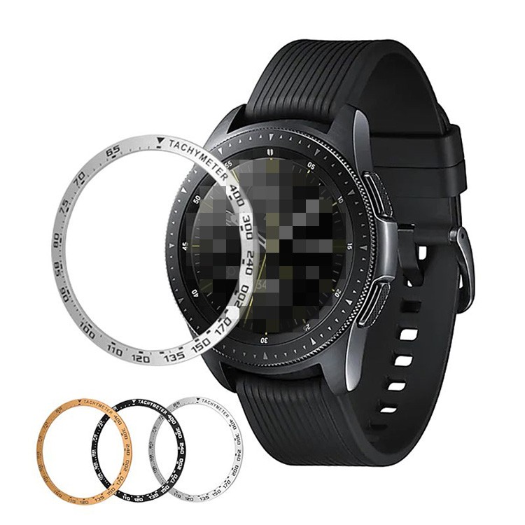 Samsung Galaxy Watch 42mm ベゼルリング＋液晶シート付 Galaxy Watch 46mm/42mm ベゼルリング 保護カバー ギャラクシー