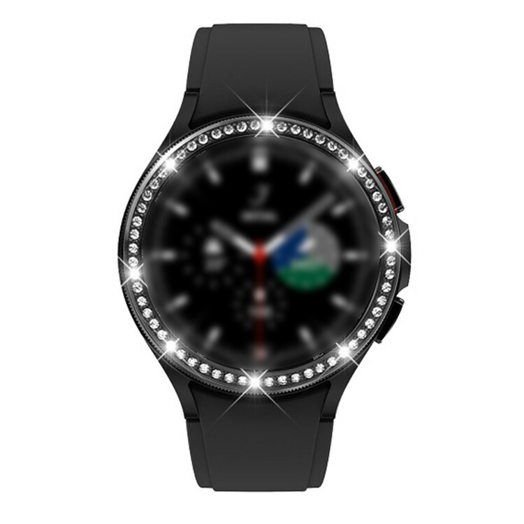 Galaxy Watch 4 Classic 42mm/46mm ベゼルリング 保護カバー ベゼルリング フレーム ステンレス 取付簡単 粘着式 ギャラクシーウォッチ｜it-donya｜02