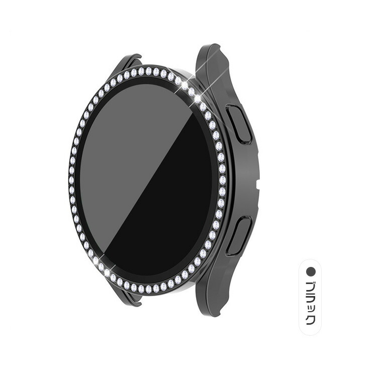 Galaxy Watch 4 40mm/44mm ケース カバー 強化ガラス付き ラインストーン きらきら かわいい レディース 保護カバー 保護ケース ギャラクシーウォッチ｜it-donya｜04