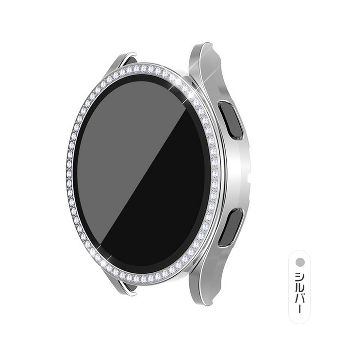 Galaxy Watch 4 40mm/44mm ケース カバー 強化ガラス付き ラインストーン きらきら かわいい レディース 保護カバー 保護ケース ギャラクシーウォッチ｜it-donya｜05