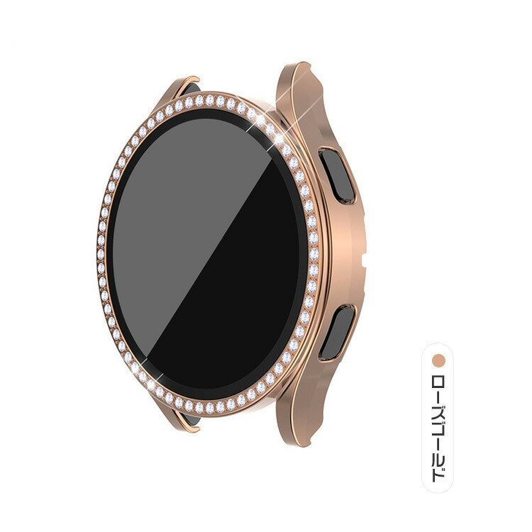 Galaxy Watch 4 40mm/44mm ケース カバー 強化ガラス付き ラインストーン きらきら かわいい レディース 保護カバー 保護ケース ギャラクシーウォッチ｜it-donya｜08