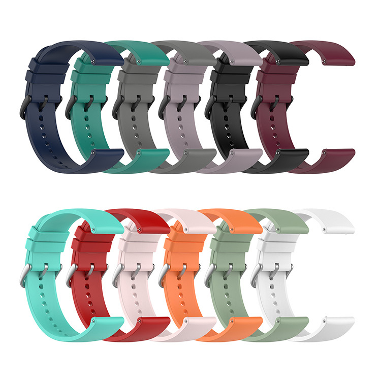 Galaxy Watch 4 40mm/44mm ベルト バンド 交換 シリコン 8色 Quick Release バンド 20mm Sports For ギャラクシーウォッチ 4 40mm/44mm 交換リストバンド |  | 01