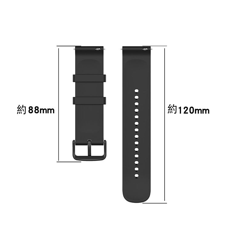 Galaxy Watch 4 40mm/44mm ベルト バンド 交換 シリコン 8色 Quick Release バンド 20mm Sports For ギャラクシーウォッチ 4 40mm/44mm 交換リストバンド |  | 06
