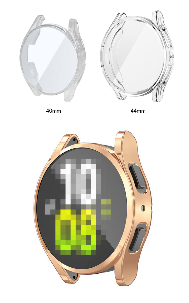 Galaxy Watch 5 ケース カバー TPU メッキ 液晶保護 耐衝撃 レディース メンズ 保護カバー ギャラクシーウォッチ 5 40mm/44mm 保護ケース TPU ソフトケース｜it-donya｜03