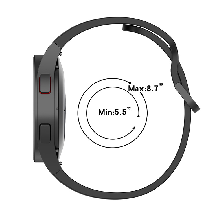 Galaxy Watch6/6 Classic/5/5 Pro ベルト 交換 シリコン バンド幅 20mm ギャラクシーウォッチ 5/5 プロ 40mm/44mm/45mm/ 交換リストバンド 交換バンド |  | 03