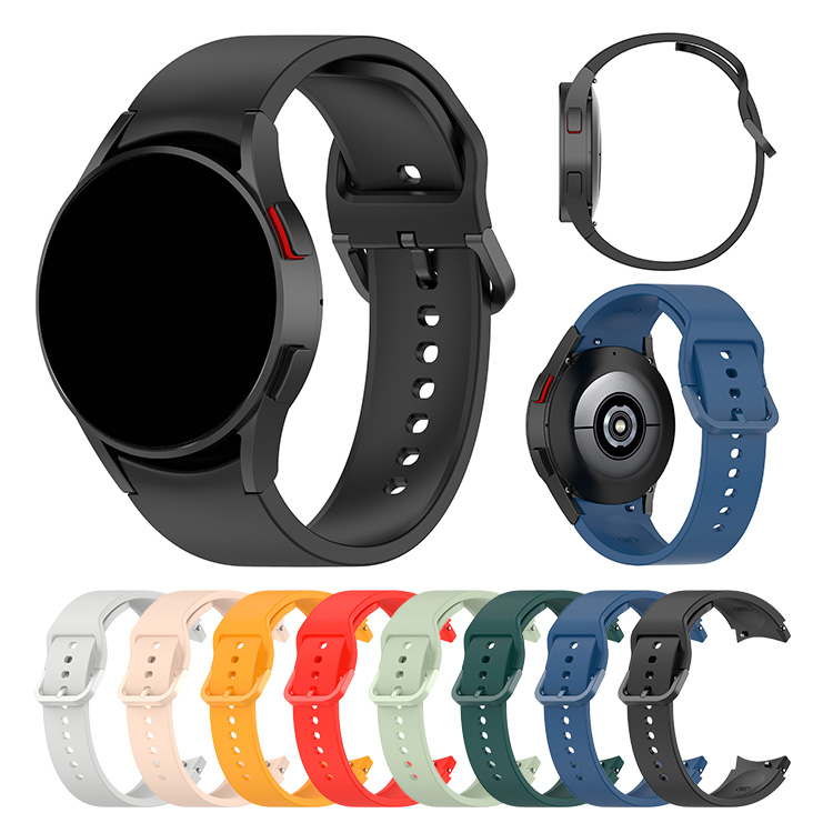 Galaxy Watch6/6 Classic/5/5 Pro ベルト 交換 シリコン バンド幅 20mm ギャラクシーウォッチ 5/5 プロ 40mm/44mm/45mm/ 交換リストバンド 交換バンド | 