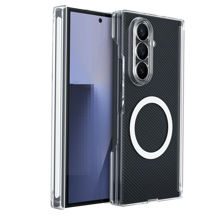 Galaxy Z TriFold �N���A�P�[�X �J�o�[ �܂肽���݌^ �O�܂� �v���X�`�b�N �N���A �����n�[�h�P�[�X Samsung �M�����N�V�[ Z �g���C�t�H�[���h