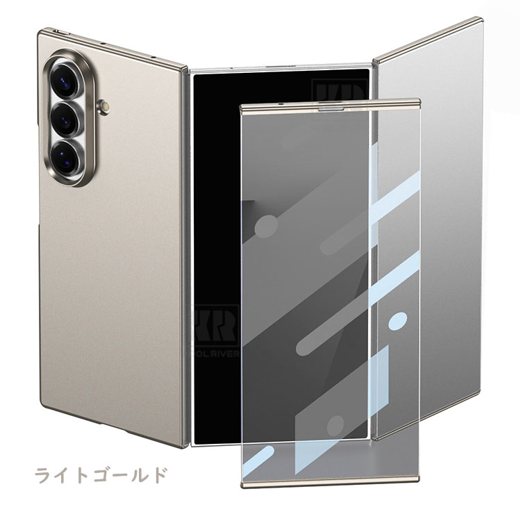 Galaxy Z TriFold ケース カバー 折りたたみ型 三つ折り プラスチック