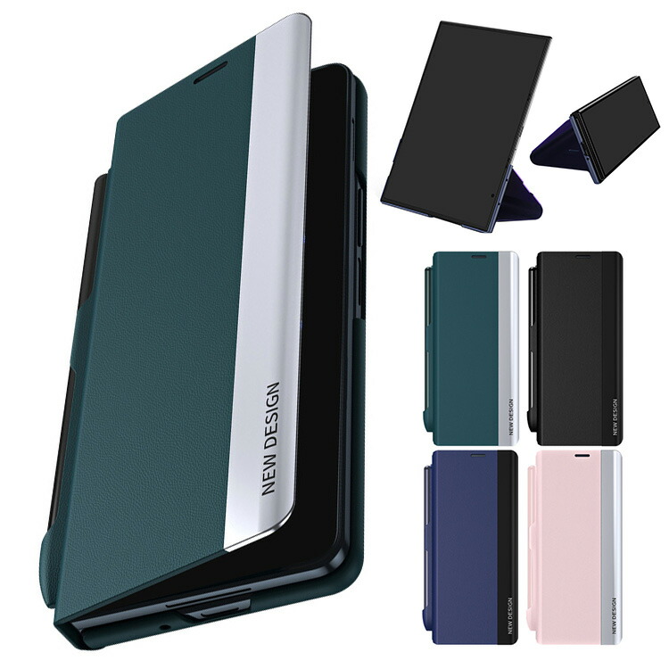 Galaxy Z TriFold �P�[�X �蒠�^ �J�o�[ �܂肽���݌^ �O�܂� ���b�L PU���U�[ �y�����[ �^�b�`�y���t�� Samsung �M�����N�V�[ Z �g���C�t�H�[���h