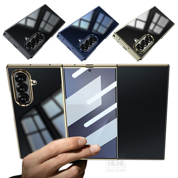 Galaxy Z TriFold �N���A �P�[�X �J�o�[ �܂肽���݌^ �O�܂� ���b�L �v���X�`�b�N ���� �����K���X�t�B�����t�� �ϏՌ��P�[�X  Samsung �M�����N�V�[ Z