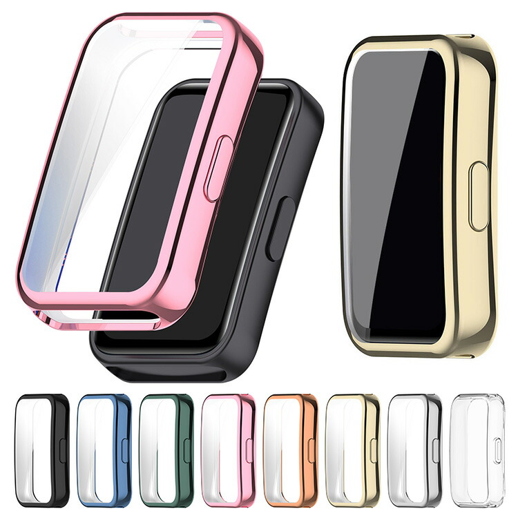 HUAWEI Band 10 P[X Band10 Aluminum Edition Jo[ bL / NA tی tB یP[X t@[EFC oh10 TPU ϏՌP[X