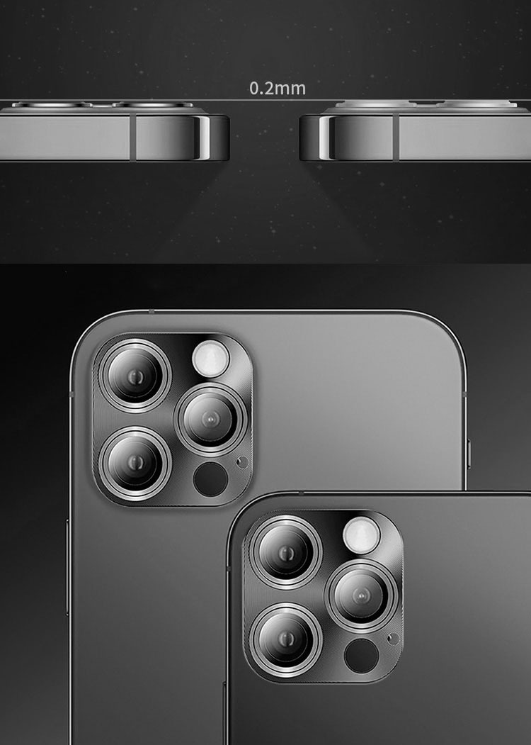 iPhone13/13 mini/13 Pro/13 Pro Max カメラレンズ 保護 メタルリング ファッションリング レンズカバー レンズ プロテクター ベゼル |  | 05