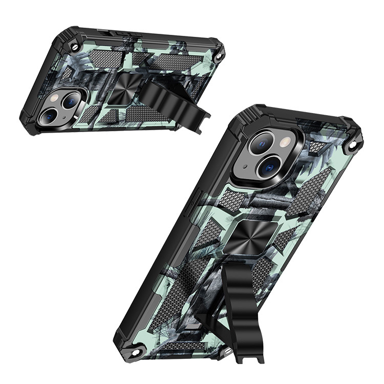 iPhone13 / 13 mini Pro Max ケース/カバー 耐衝撃 TPU スタンド機能 2