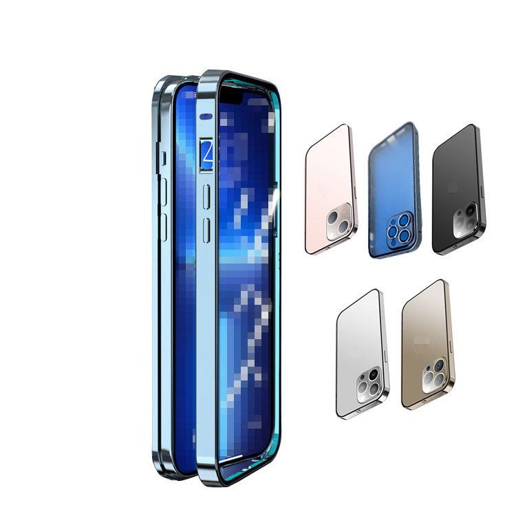 iPhone14/14 Plus/14 Pro/14 Pro Max ケース / カバー アルミ バンパー