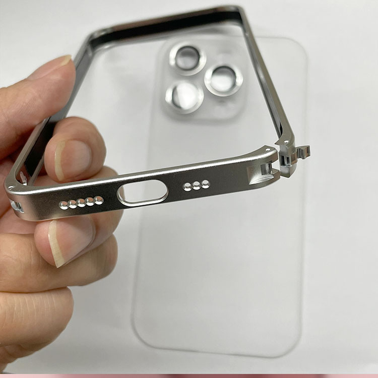 iPhone14/14 Plus/14 Pro/14 Pro Max ケース 耐衝撃 クリアケース&カメラレンズカバー レンズ強化ガラス付き プラスチック+アルミ｜it-donya｜06
