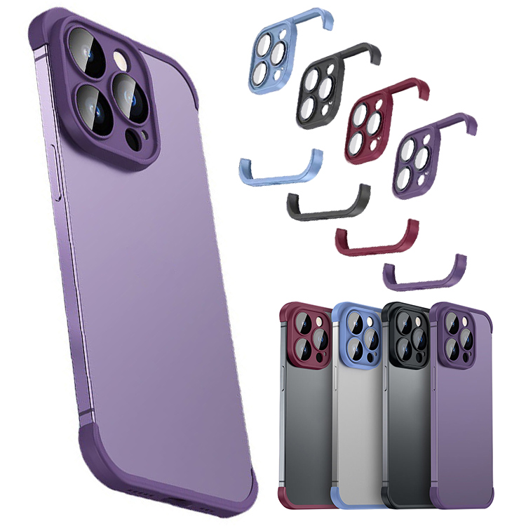 iPhone15 シリーズ ケース 耐衝撃 カバー 角 保護 コーナーバンパー