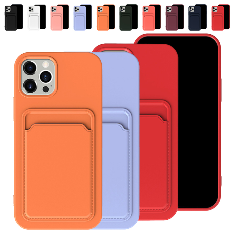iPhone15 ケース 耐衝撃 カバー TPU カード収納付き iPhone 15 Plus/15