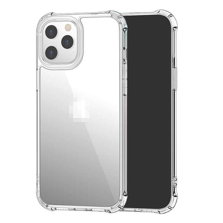 iPhone15 ケース クリア カバー TPU+強化ガラス ストラップ