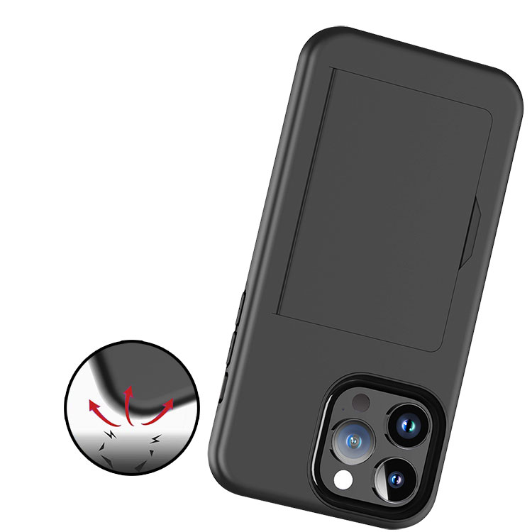iPhone15 ケース 耐衝撃 カバー カード収納付き スタンド機能 ハードケース iPhone 15 Plus/15 Pro/15 Pro Max |  | 04
