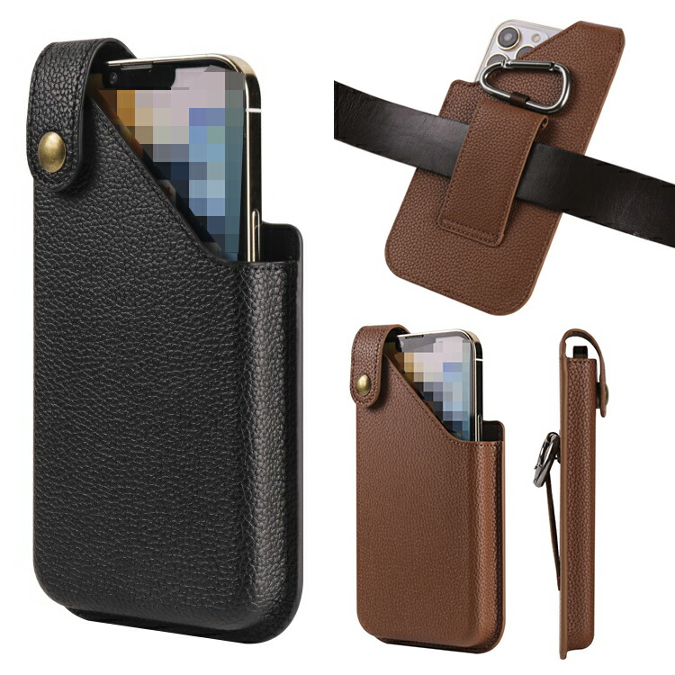 iPhone16/15/14/13 �P�[�X �c�d�l �x���g�ɂ���  �x���g�|�[�` ���@��Ή� PU���U�[ �J���r�i�t�� iPhone 16 Plus/16 Pro/16 Pro Max