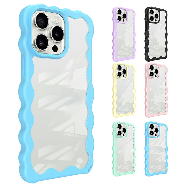 iPhone16 P[X NA  ϏՌ wʓJo[ TPU + vX`bN  iPhone 16 Plus/16 Pro/16 Pro Max Jo[  wʓ g  