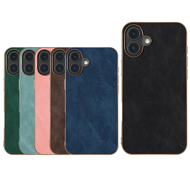 iPhone16 �P�[�X �J�o�[ PU���U�[ �w��PU���U�[�P�[�X ���C�����X�[�d �Ή� ���b�L �V���v�� ������� Apple iPhone 16 Plus/16 Pro/16 Pro Max �A�b�v��