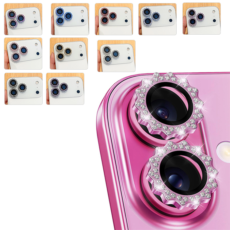 iPhone17 �J���������Y �����K���X+�A���~ 17 Air/17 Pro/17 Pro Max 2�Z�b�g �J�����ی�K���X�t�B���� �f�R ���C���X�g�[��