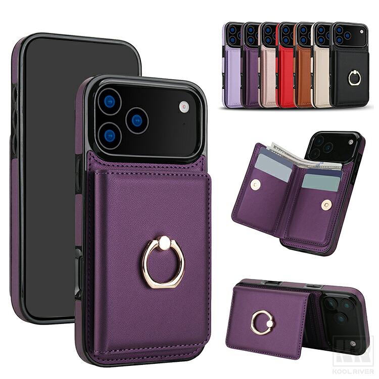 iPhone18 �P�[�X PU���U�[ �J�o�[ 18Pro/18ProMax/iPhone Air 2 �w��PU���U�[�P�[�X �J�[�h���[ ��̌^�����O�t�� �X�^���h�@�\ �V���v�� ������� Apple