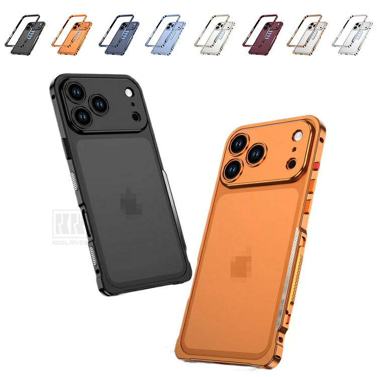 iPhone18 �P�[�X 18Pro/18ProMax/Air 2 �A���~ �o���p�[ ���������� �A���~�T�C�h�o���p�[ ���^�� ���� �ȒP���� �X���b�g �ʋC�����Q