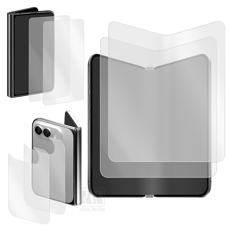 Insta iPhone Fold�Ή� �ی�t�B���� �t���ی�t�B����+�T�u�f�B�X�v���C�t���ی�t�B����+�w�ʕی�t�B����+���ʕی�t�B���� 2�Z�b�g ���v8���� TPU ����