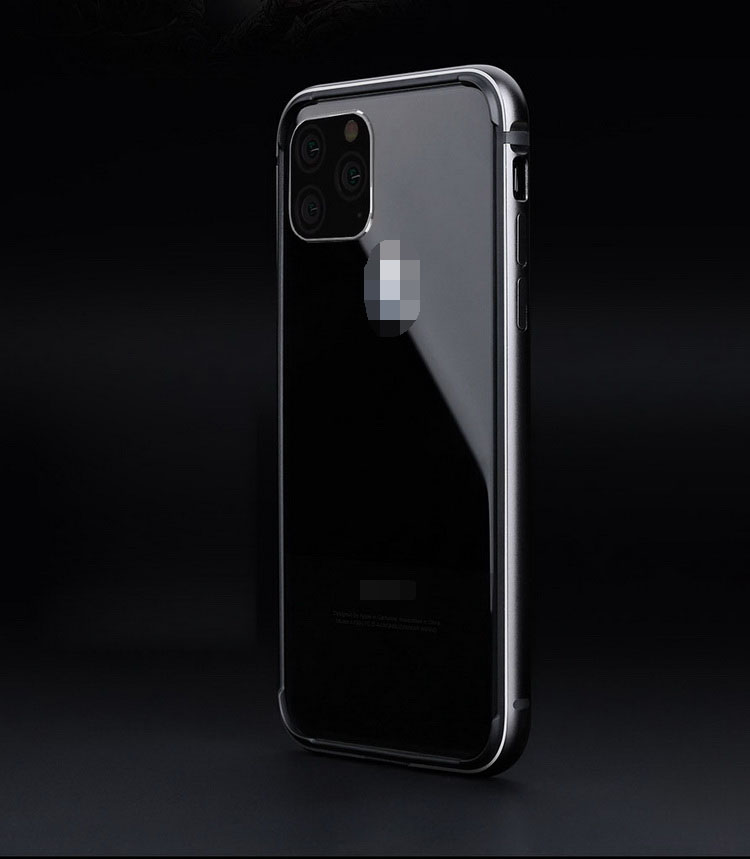 【強化ガラス付き】iPhone11/11 Pro/11 Pro Max ケース/カバー アルミ バンパー クリア かっこいい アルミサイドバンパー アイフォン11 / 11プロ /｜it-donya｜02