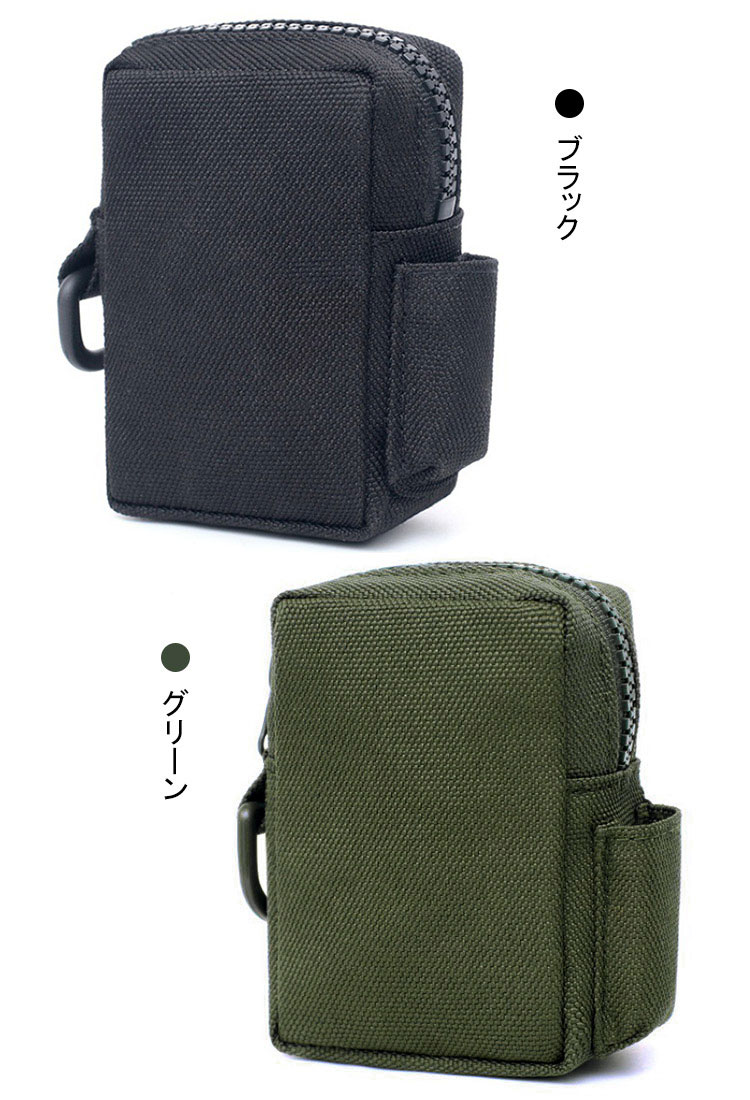kmrii ウエストポーチ シガーケース 付属品完備 シガレットケース タバコ ケース 加熱式タバコ ウエストバッグ