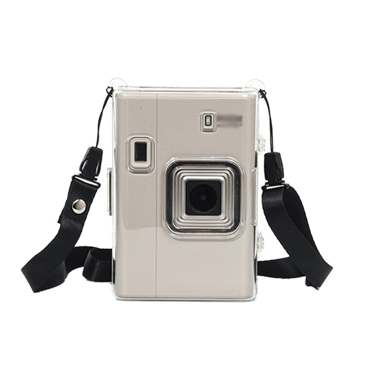 �`�F�L LiPlay+ �P�[�X PC�d? �ϏՌ� �N���A�P�[�X �V�����_�[�X�g���b�v�t�� ���� ���|�� ���������� FUJIFILM instax mini LiPlay�{