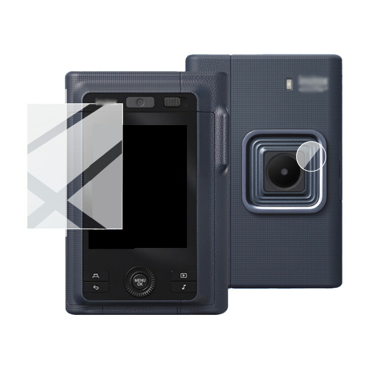 instax Mini LiPlay+ �t���ی�t�B���� �����K���X + �����Y�ی�t�B����  �Z�b�g 9H 99%���ߗ� �w��h�~ �`�F�L LiPlay+