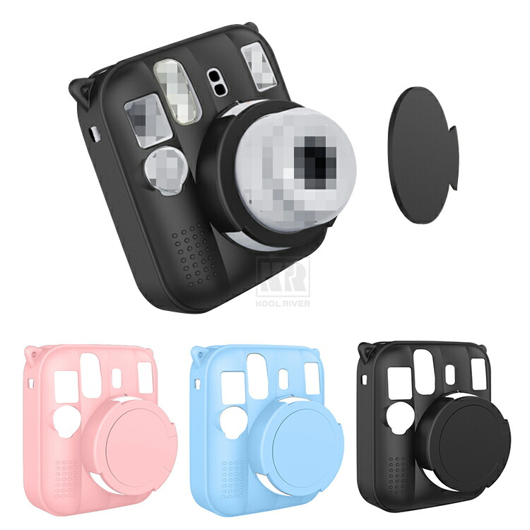 Insta instax mini 13�Ή� �P�[�X �J�o�[ �V���R���P�[�X �V���v�� ������� ���^ �֗� �x�m FUJIFILM �C���X�^�b�N�X�~�j13 �ی�P�[�X