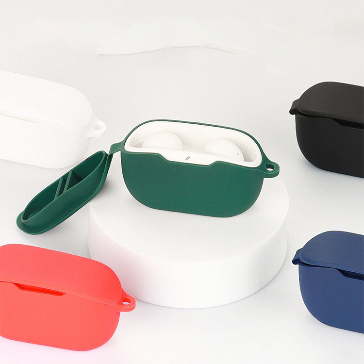 JBL Wave Buds 2 ケース シリコン シンプル カラビナ付き 保護カバー ジェービーエル おすすめ おしゃれ カバー 傷防止 ケース ワイヤレスイヤホン |  | 01