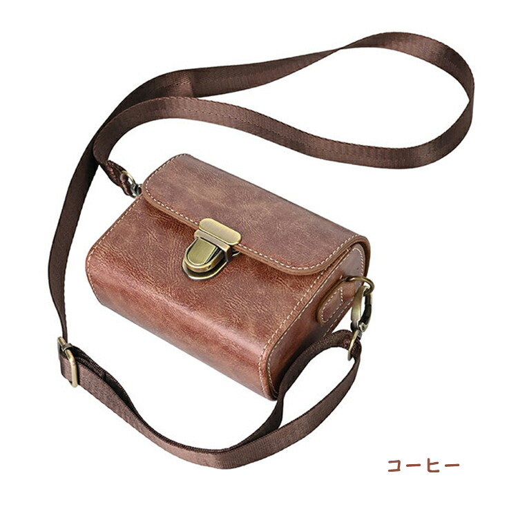 KC-ZM08 ケース カバー ショルダーストラップ付き PUレザー レディース