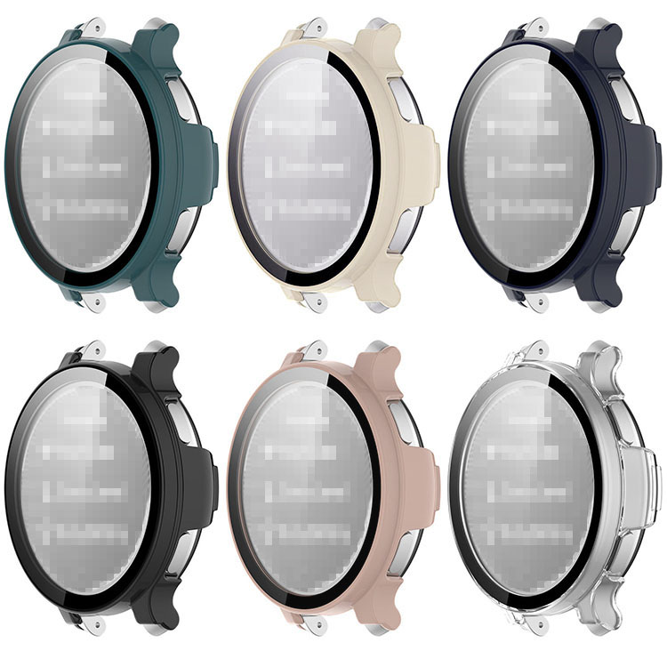 Garmin Lily 2 Active ケース カバー 液晶面強化ガラス 全面保護 液晶 