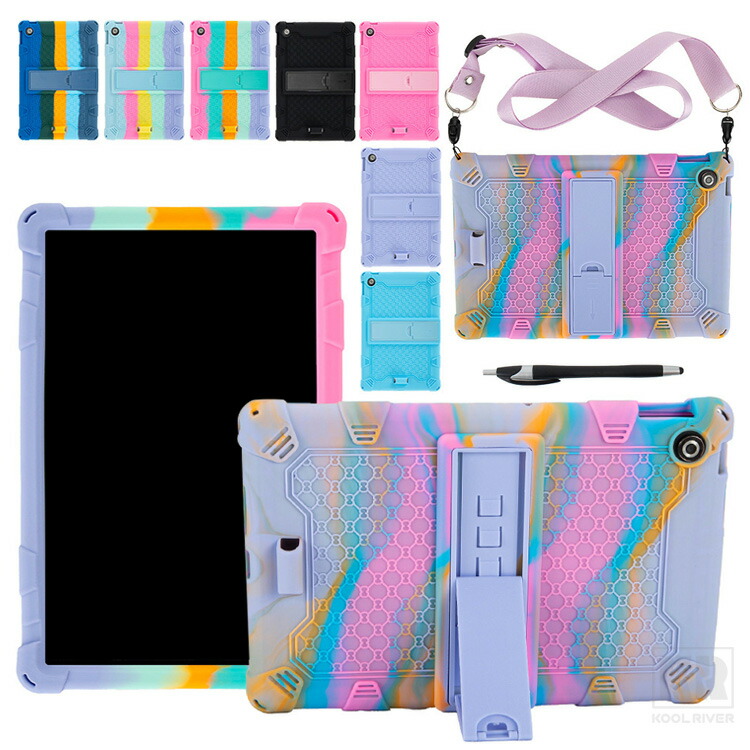 LAVIE Tab Lite TL103/KAL �P�[�X 10.1�C���` �ϏՌ� �J�o�[ �V�����_�[�x���g �^�b�`�y���t�� �y�����[ 2�d�\�� �V���R�� �\�t�g�P�[�X �n���h��