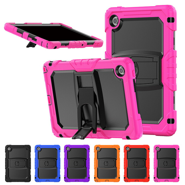 Lenovo Tab ZAEH0063JP �P�[�X 2025���f�� 10.1�C���` �ϏՌ� �J�o�[ 2�d�\�� �P�[�X �J�o�[ TPU �ϏՌ� �P�[�X �X�^���h�@�\ �������� ������� ���m�{