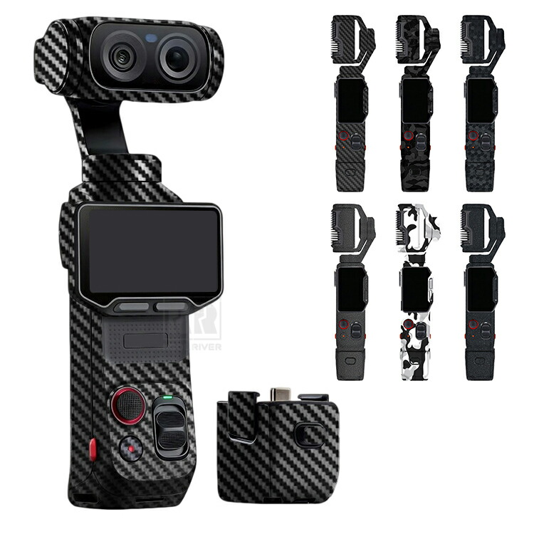 Insta360 Luna Ultra �t�B���� PVC �{�̕ی� �J�[�{���� ���� �n�j�J���͗l �J���t���[�W�� �J���t���[�W�� �ی�t�B���� �V�[���h ���h�~ �C���X�^360