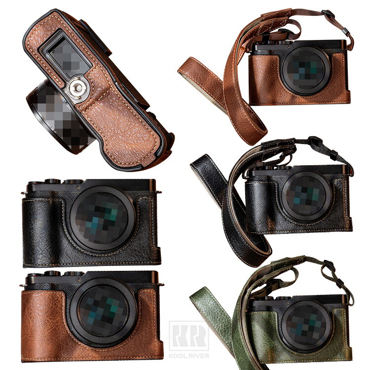 LUMIX L10 �P�[�X �J�����P�[�X PU���U�[�n�[�t�P�[�X �n�[�t�J�o�[ �ی�P�[�X �V�����_�[�X�g���b�v�t�� �V���v�� �����h�~ Panasonic �p�i�\�j�b�N