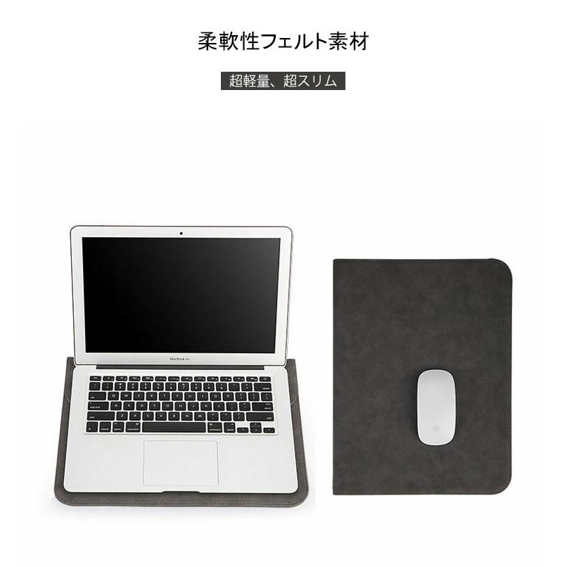 HUAWEI MateBook 13インチ 2020モデル ケース/カバー PU レザー セカンドバッグ型 ファーウェイ メイトブック 13インチ 2020モデル｜it-donya｜02