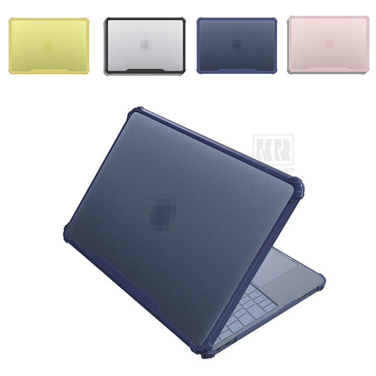 Insta MacBook Neo�Ή� �P�[�X 13�C���` �ϏՌ� �N���A 2026�Ή� A18 Pro TPU 2�d�\�� �Ռ��z�� �p �ی� �R�[�i�[�o���p�[ ������ �}�b�g �J�o�[ Apple