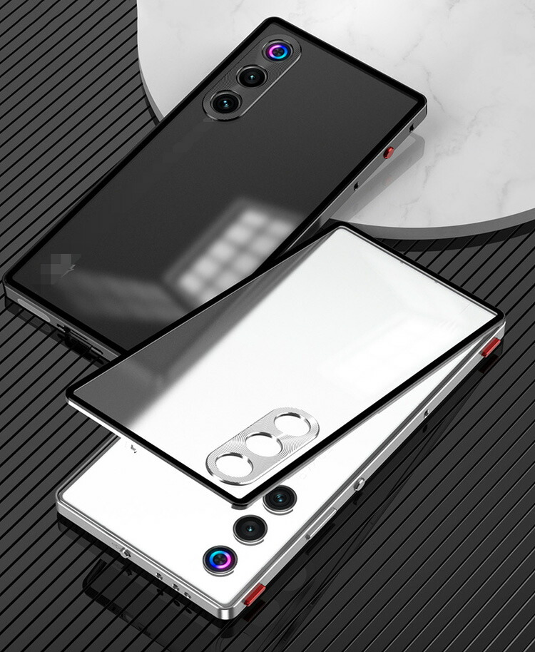 REDMAGIC 10 Air バンパー ケース アルミバンパー かっこいい クリア