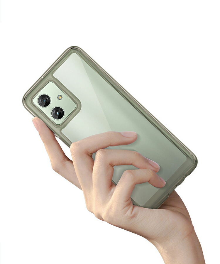 Moto G64 5G ケース g64y クリア 耐衝撃 カバー TPU 透明 ストラップ穴