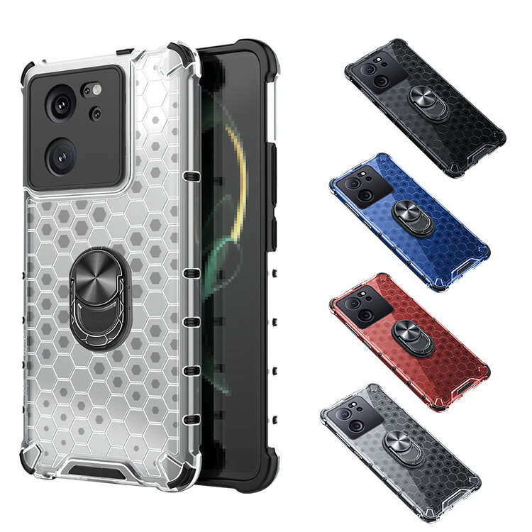 Xiaomi 13T ケース Pro 耐衝撃 クリア 透明 カバーマグネット式