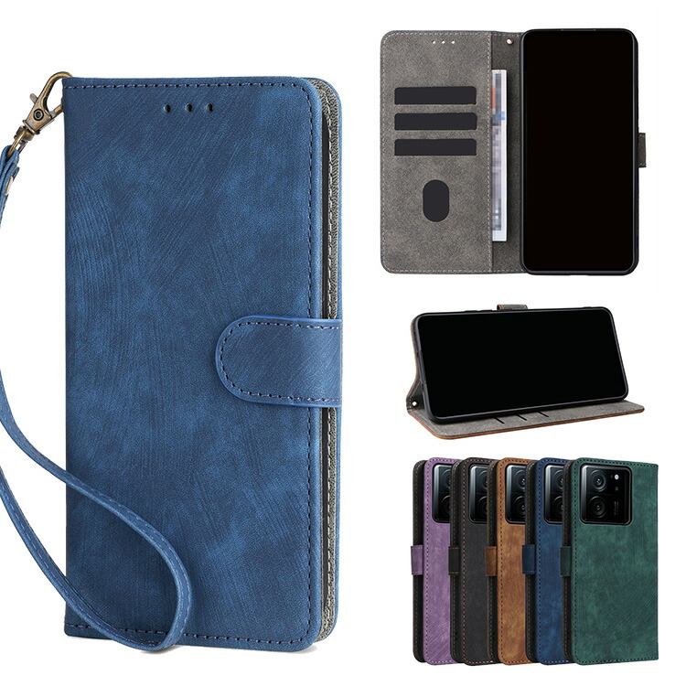 Xiaomi 13T �P�[�X 13T Pro �蒠�^ �J�o�[ PU���U�[ �蒠�^���U�[�P�[�X �X�g���b�v�t�� �X�^���h�@�\ �J�[�h���[ �P�[�X ���� �V���I�~ 13T/13T �v��