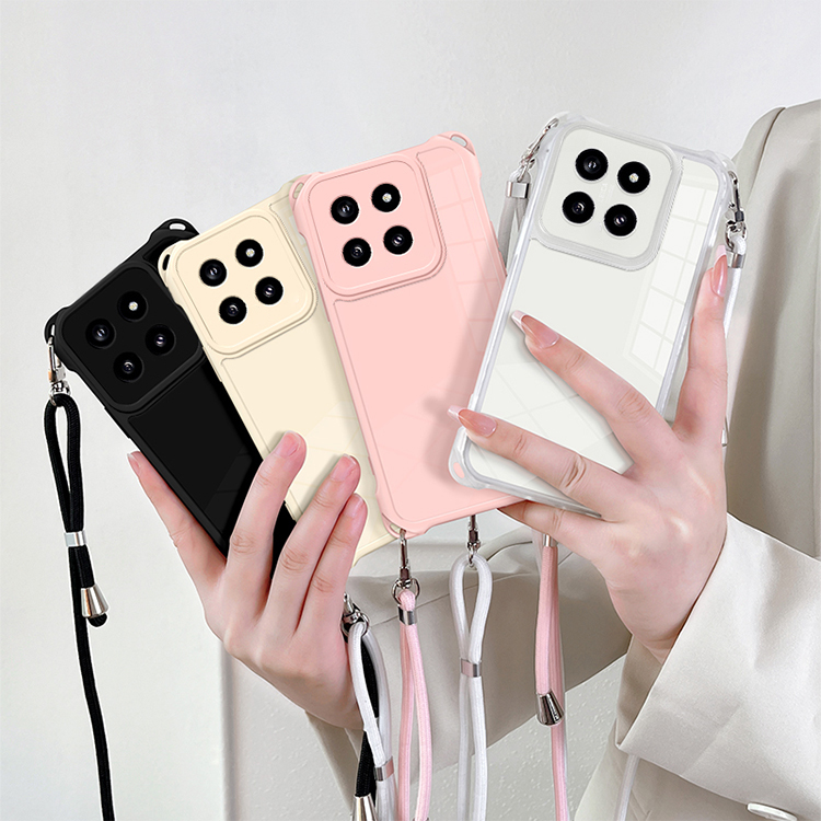 Xiaomi 15 ケース スマホショルダー Pro カバー ショルダーストラップ
